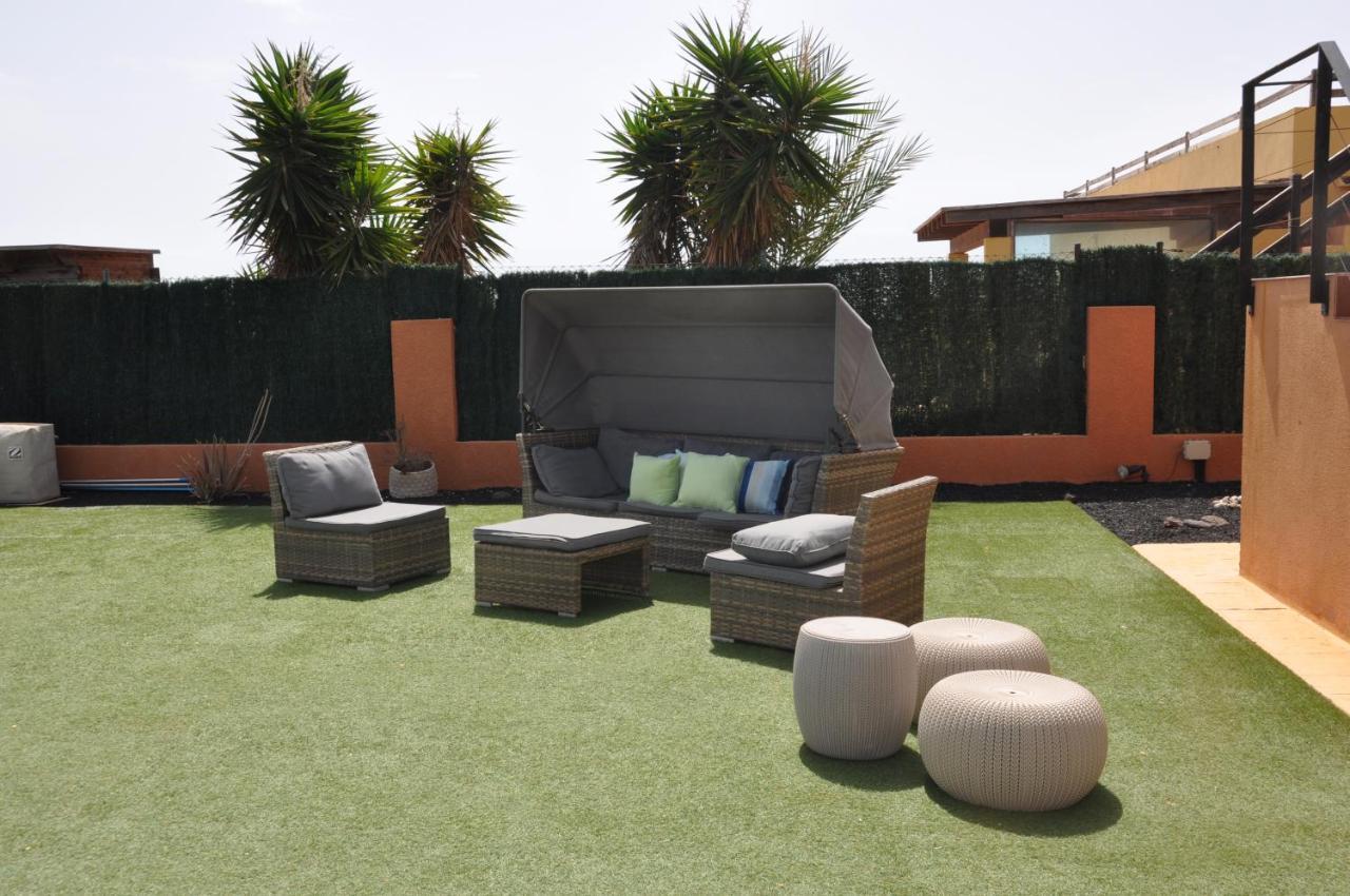 Eco Villa White Suite With Climatized Pool Caleta De Fuste Exteriér fotografie