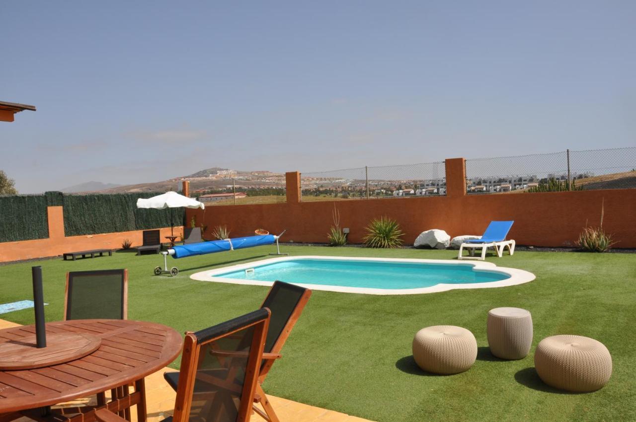 Eco Villa White Suite With Climatized Pool Caleta De Fuste Exteriér fotografie