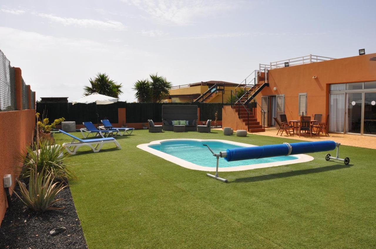 Eco Villa White Suite With Climatized Pool Caleta De Fuste Exteriér fotografie