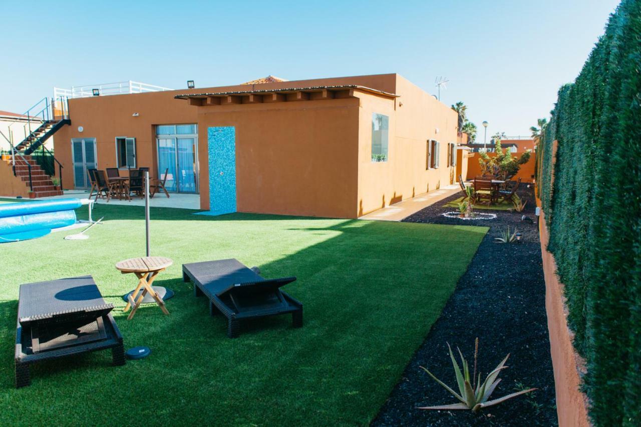 Eco Villa White Suite With Climatized Pool Caleta De Fuste Exteriér fotografie