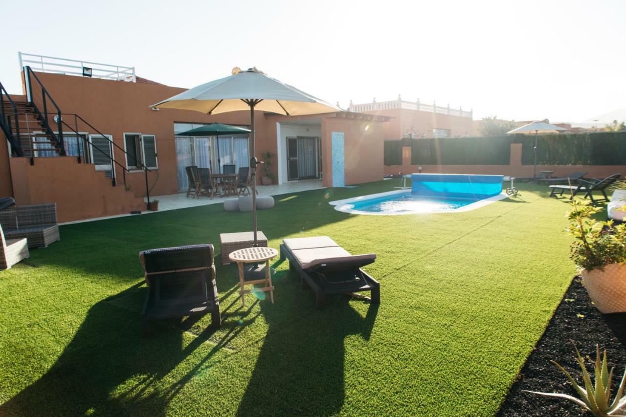 Eco Villa White Suite With Climatized Pool Caleta De Fuste Exteriér fotografie