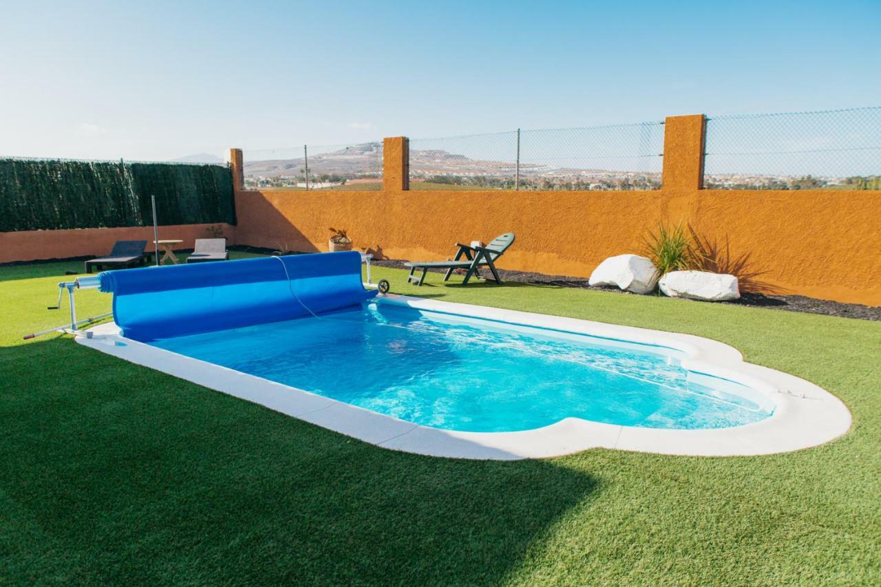 Eco Villa White Suite With Climatized Pool Caleta De Fuste Exteriér fotografie