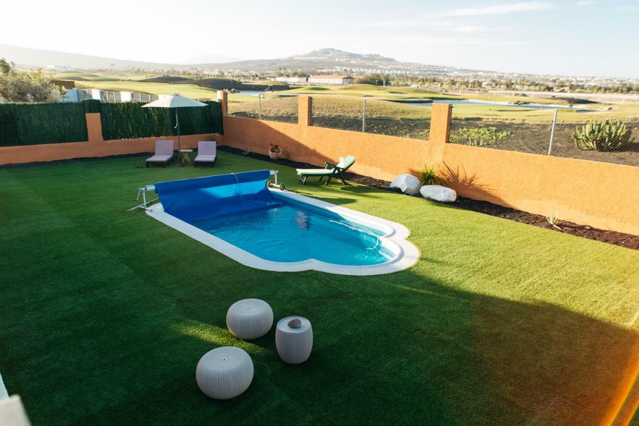 Eco Villa White Suite With Climatized Pool Caleta De Fuste Exteriér fotografie