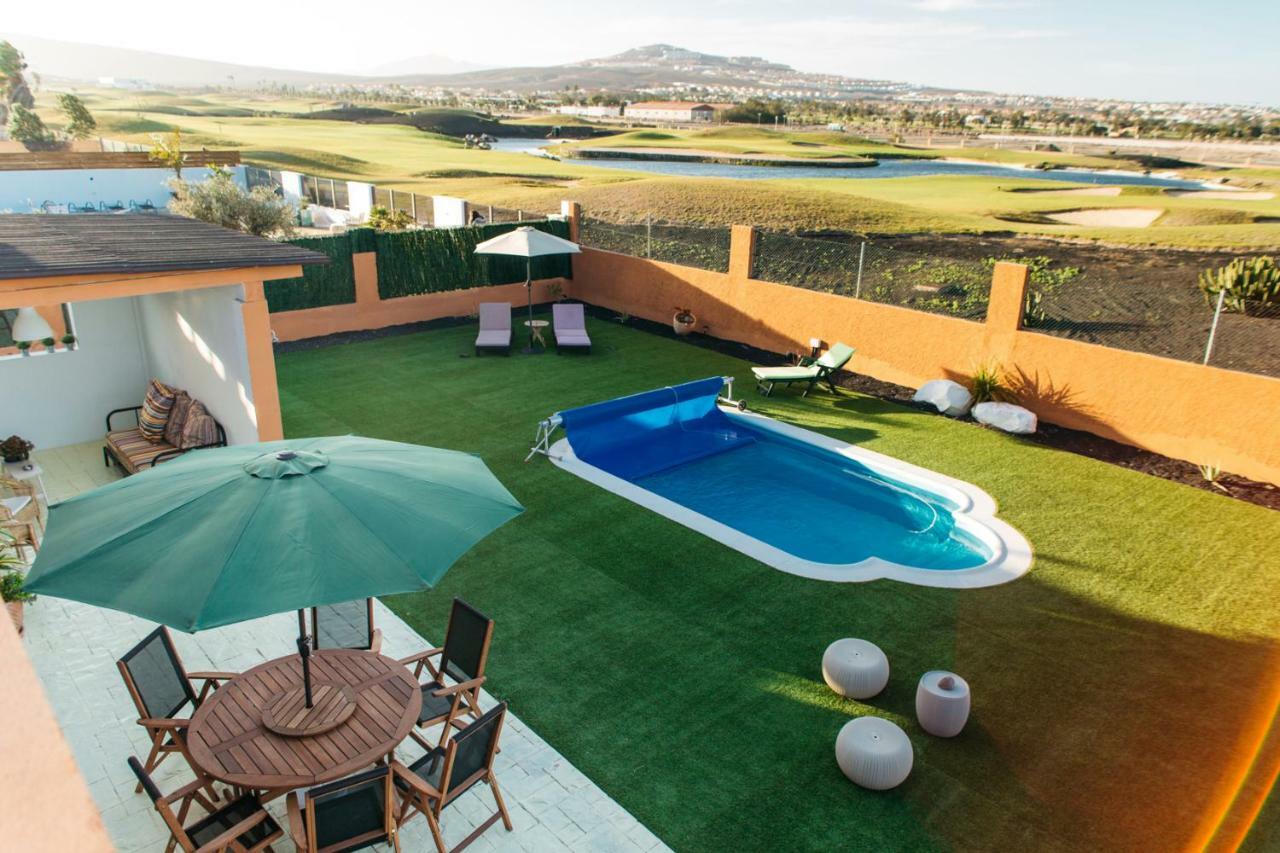 Eco Villa White Suite With Climatized Pool Caleta De Fuste Exteriér fotografie