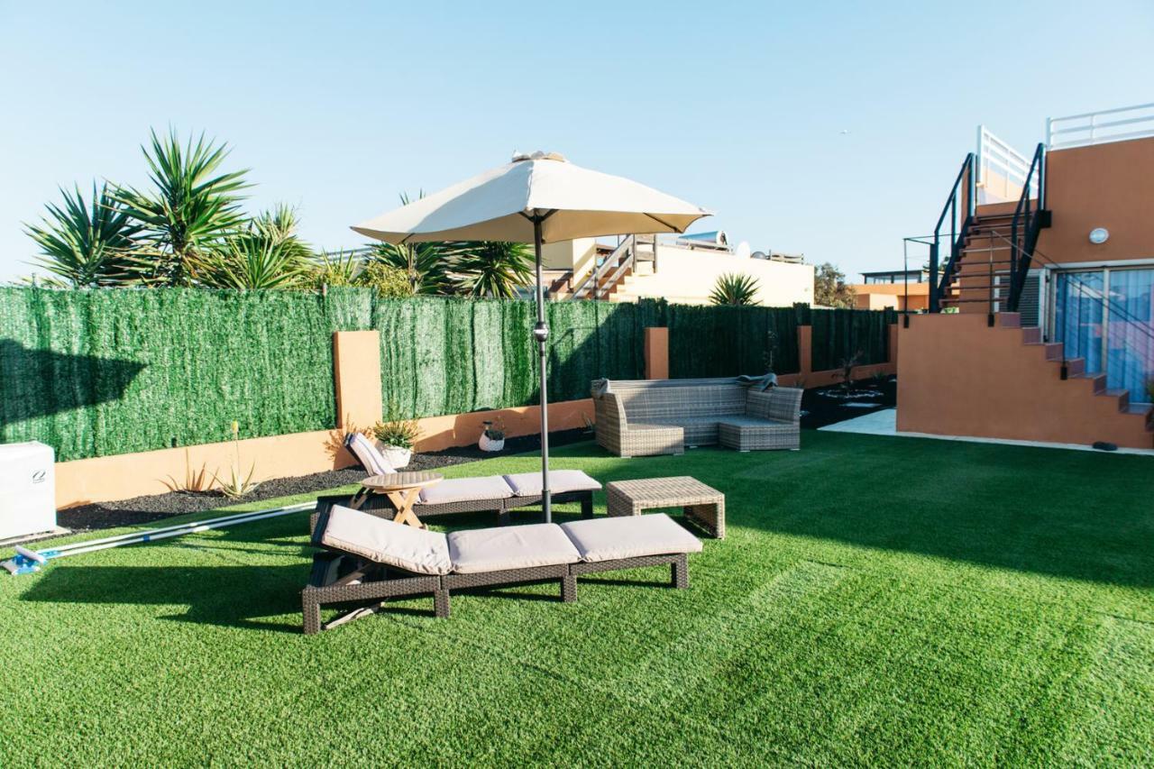 Eco Villa White Suite With Climatized Pool Caleta De Fuste Exteriér fotografie