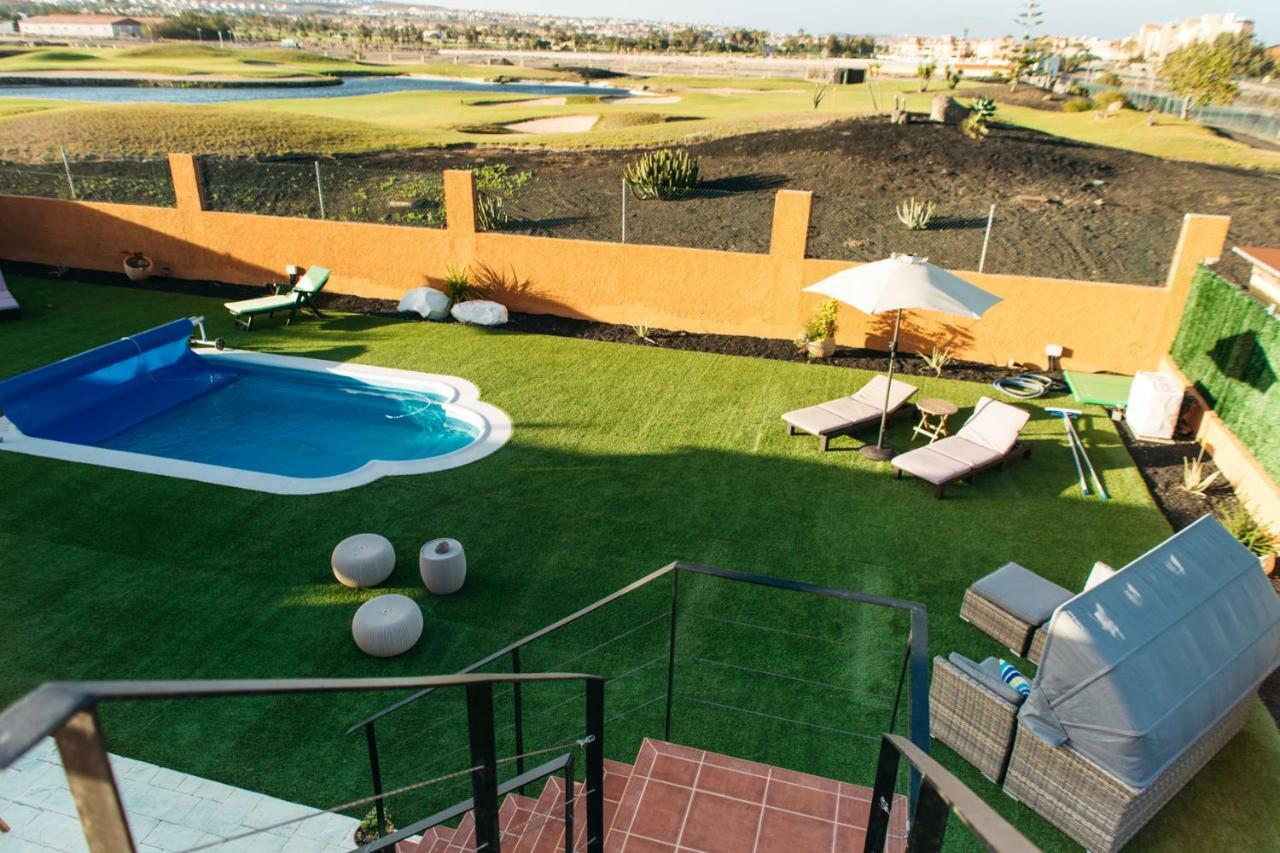 Eco Villa White Suite With Climatized Pool Caleta De Fuste Exteriér fotografie